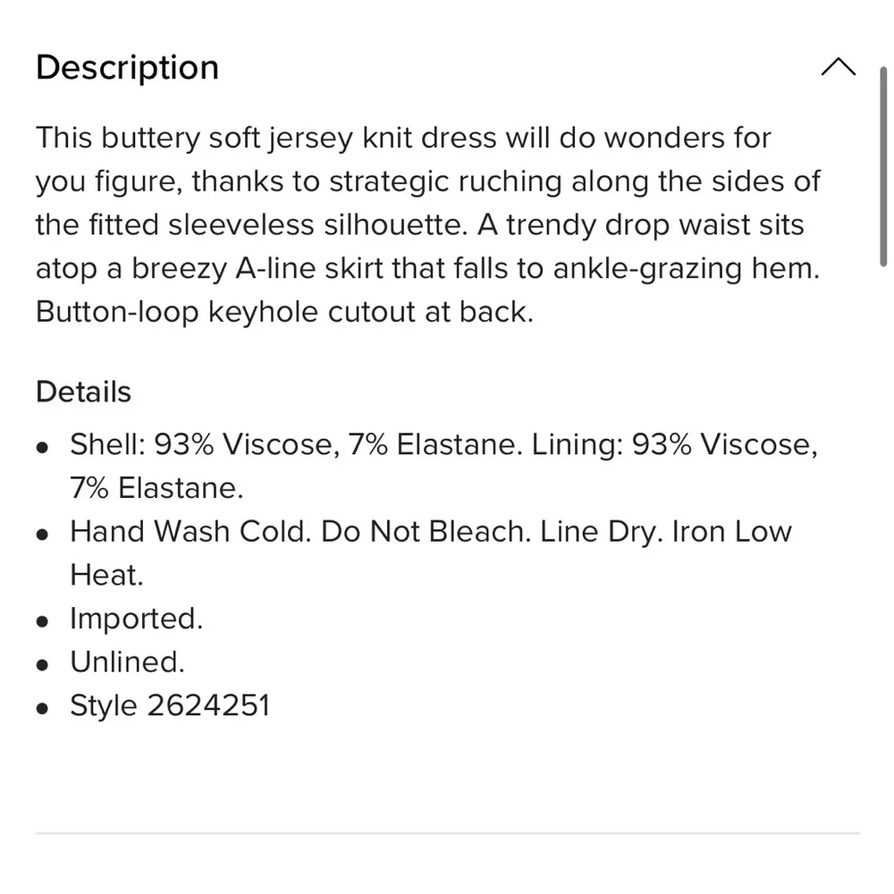 NWT Lulus - Light Yellow Drop Waist Dress SZ XS - Picture 7 of 7